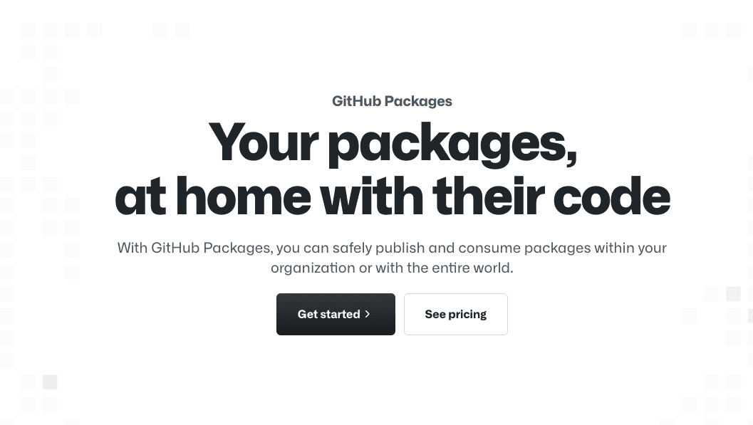 GitHub Packages - Private Registry Alternatif